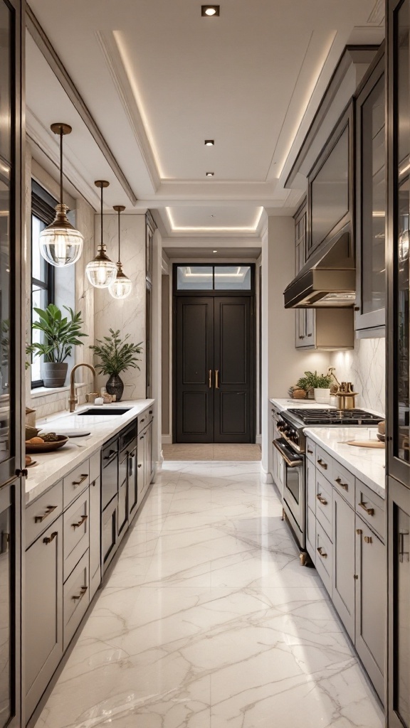 38+ Charming Galley Kitchen Design Layouts to Ignite the Flame of Your Renovation