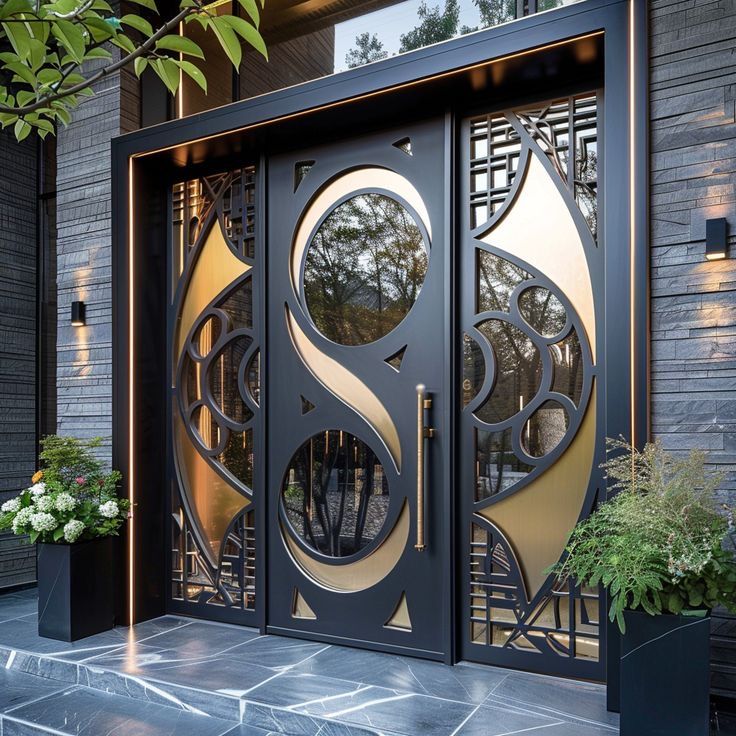 A breathtaking array of stunningly beautiful Entrance Gate Designs that will captivate your heart and leave you in awe!